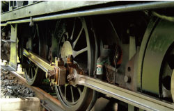 蒸気機関車の車輪