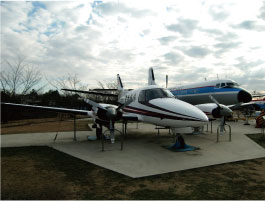 航空科学博物館の外部