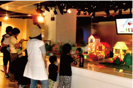 消防の仕組みがわかるシアター